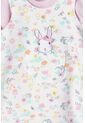Vestido LittleMic Estampado Multicolor Para Niña De 2T A 5T 3T de LittleMic