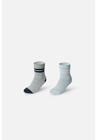 Medias X2 De Littlemic Multicolor Para Niño 4-6 LittleMic