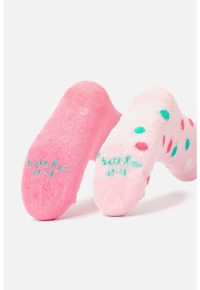 Medias X2 De Littlemic Multicolor Para Niña 4-6