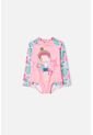 Vestido De Baño LittleMic Multicolor Tipo Enterizo Para Niña 2T A 5T 5T de LittleMic