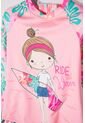 Vestido De Baño LittleMic Multicolor Tipo Enterizo Para Niña 2T A 5T 5T de LittleMic