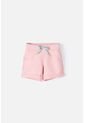 Short LittleMic Con Amarre Delantero Rosado Para Niña 2T A 5T 3T de LittleMic