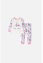 Pijama LittleMic Con Pantalón Largo Multicolor Para Bebé Niña 6-9 de LittleMic
