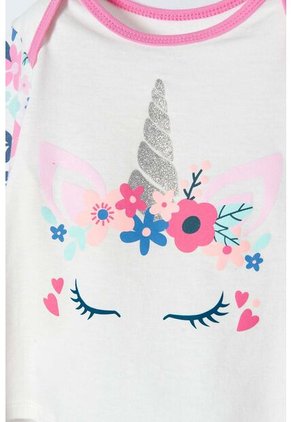 Pijama LittleMic Con Pantalón Largo Multicolor Para Bebé Niña 6-9