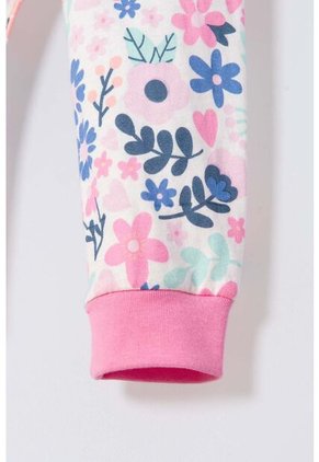 Pijama LittleMic Con Pantalón Largo Multicolor Para Bebé Niña 6-9