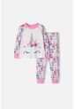 Pijama Littlemic Con Pantalón Largo Para Niña 2T A 5T 4T de LittleMic