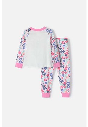 Pijama Littlemic Con Pantalón Largo Para Niña 2T A 5T 4T