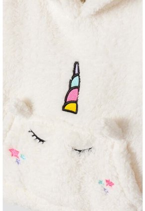 Buzo LittleMic Cerrado Marfil Para Niña 2T A 5T 4T