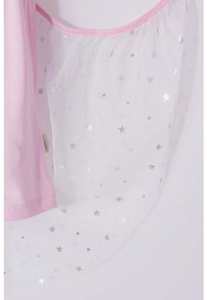 Camiseta Littlemic Multicolor Manga Corta Con Bolero Para Niña 2T A 5T 3T