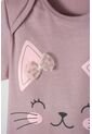 Conjunto De LittleMic Con Body Lila Para Bebé Niña 12-18 de LittleMic