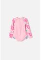 Vestido De Baño LittleMic Multicolor Tipo Enterizo Para Niña 2T A 5T 2T de LittleMic