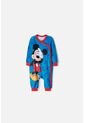 Pijama Mickey Mouse Mameluco Azul Para Bebé Niño 9-12 de LittleMic