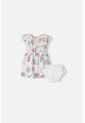 Vestido De LittleMic Multicolor Con Panty Para Bebé Niña 9-12 de LittleMic