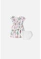Vestido De LittleMic Multicolor Con Panty Para Bebé Niña 9-12 de LittleMic