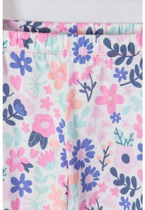 Pijama LittleMic Con Pantalón Largo Multicolor Para Niña 2T A 5T 2T