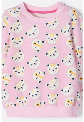 Conjunto De Littlemic Con Pantalón Largo Rosado Para Niña 2T A 6T 4T