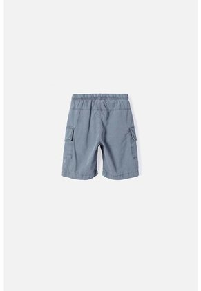 Bermuda De Littlemic Con Bolsillos Gris Para Niño 2T A 5T 2T