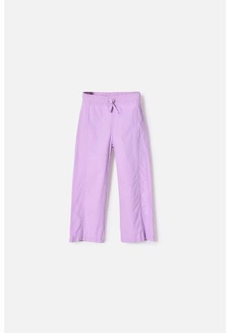 Jogger De Littlemic Con Cordón Lila Para Niña 2T A 5T 2T LittleMic