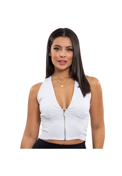BLUSA LIVING MUJER 20462 BLANCO Talla S