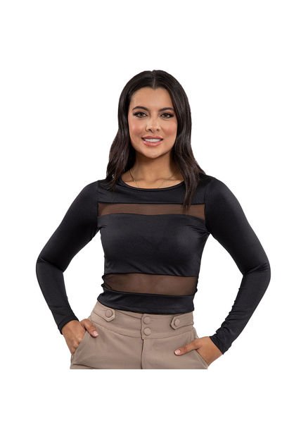 BLUSA LIVING MUJER 20486 NEGRO Talla L