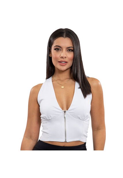 BLUSA LIVING MUJER 20462 BLANCO Talla M