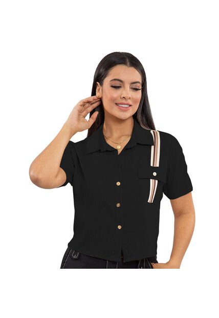 BLUSA LIVING MUJER 20506 NEGRO Talla M