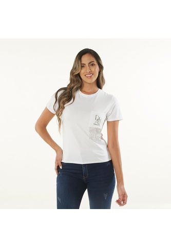 CAMISETA LIVING MUJER 60137 Living