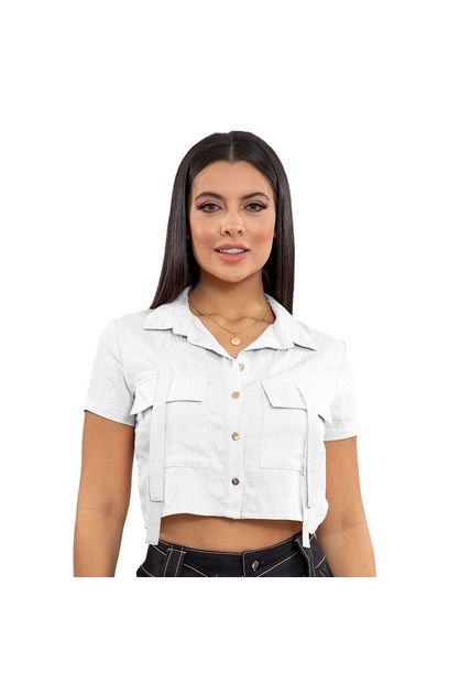 BLUSA LIVING MUJER 20475 BLANCO Talla M