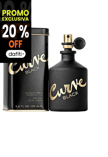 Perfume Curve Black De Liz Claiborne Para Hombre 125 Ml