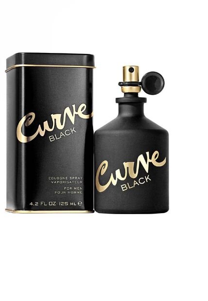 Perfume Curve Black De Liz Claiborne Para Hombre 125 Ml