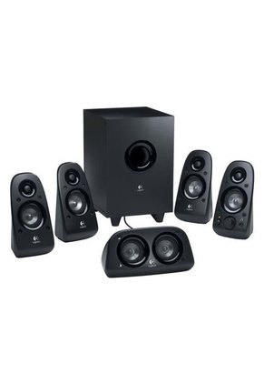 Parlante Logitech 5.1 Z 506 70WRMS Para PC Y Consolas De Juego Negro