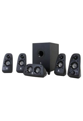 Parlante Logitech 5.1 Z 506 70WRMS Para PC Y Consolas De Juego Negro