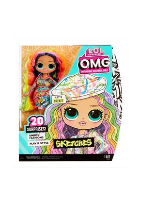 Muñeca Sorpresa OMG Core Doll S6 Sketches