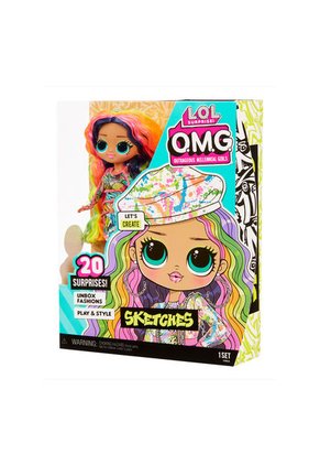 Muñeca Sorpresa OMG Core Doll S6 Sketches