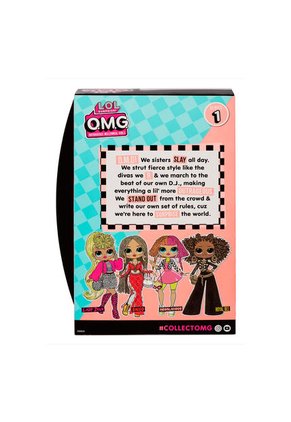 Muñeca Sorpresa OMG Core Doll S1 Neonlicious