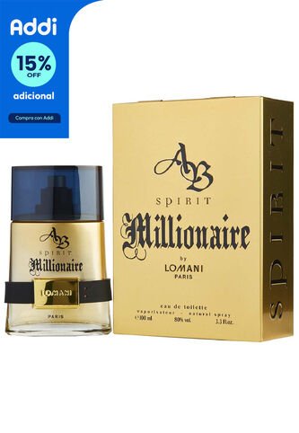 Perfume Ab Spirit Milloinaire Edt De Lomani Para Hombre 100 Ml Lomani