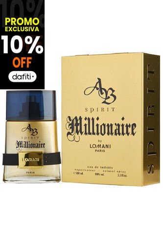 Perfume Ab Spirit Milloinaire Edt De Lomani Para Hombre 100 Ml Lomani
