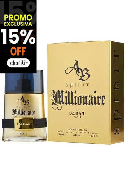 Perfume Ab Spirit Milloinaire Edt De Lomani Para Hombre 100 Ml