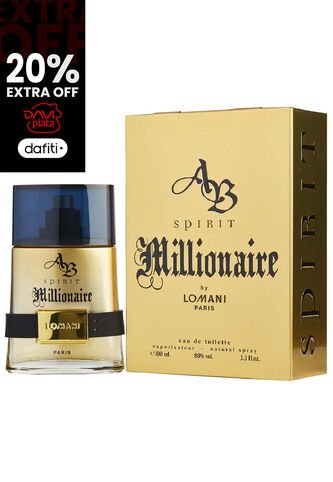 Perfume Ab Spirit Milloinaire Edt De Lomani Para Hombre 100 Ml Lomani