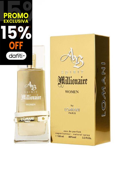 Perfume Ab Spirit Millionaire De Lomani Para Mujer 100 Ml