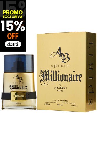 Perfume Ab Spirit Milloinaire Edt De Lomani Para Hombre 100 Ml Lomani