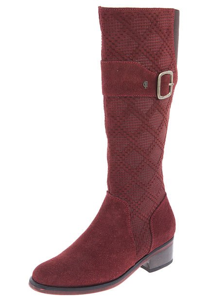 botas vinotinto mujer