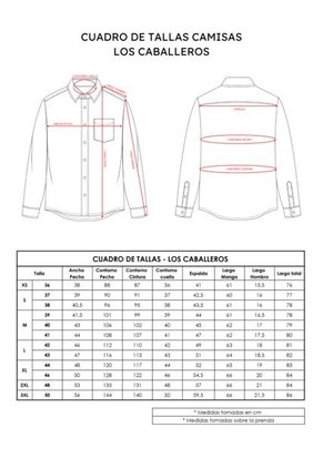 Camisa Los Caballeros Manga Larga Naranja Cuello Neru Slim Fit