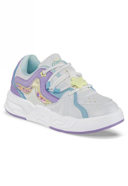 Tenis Urbanos Riboty Blanco-Azul Los Gomosos Para Niña