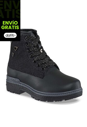 Botas Gargola Negro Para Niña Los Gomosos Los Gomosos