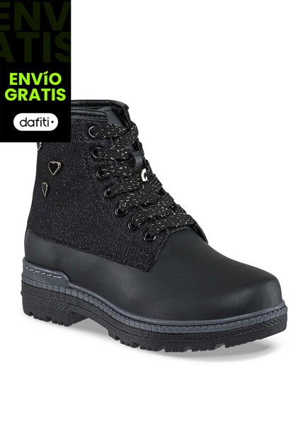Botas Gargola Negro Para Niña Los Gomosos