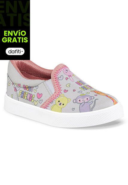 Tenis Uncles Gris Para Niña Los Gomosos