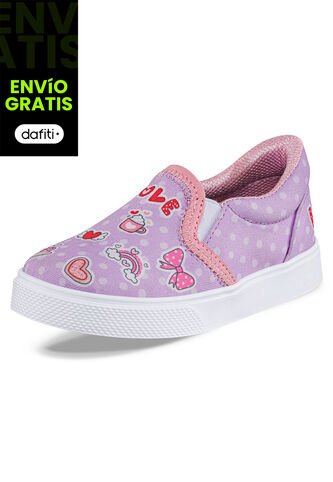 Tenis Mossy Lila Para Niña Los Gomosos Los Gomosos