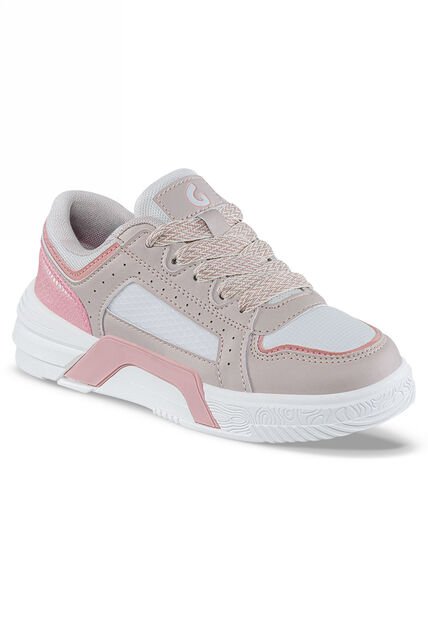 Tenis Casuales Tazimo Blanco-Rosa Los Gomosos Para Niña