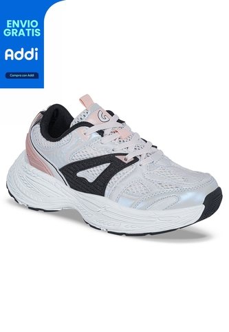Tenis Urbanos Gizod Blanco Los Gomosos Para Niña Los Gomosos